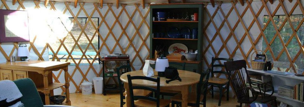 stay in a yurt
